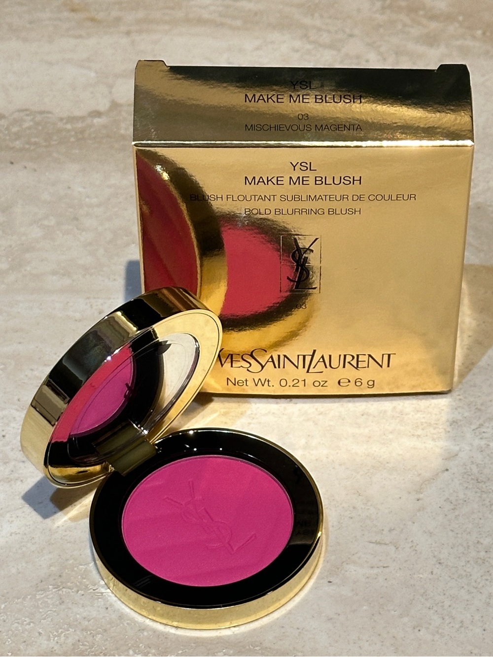 YSL Make Me Blush 03 Mischievous Magenta